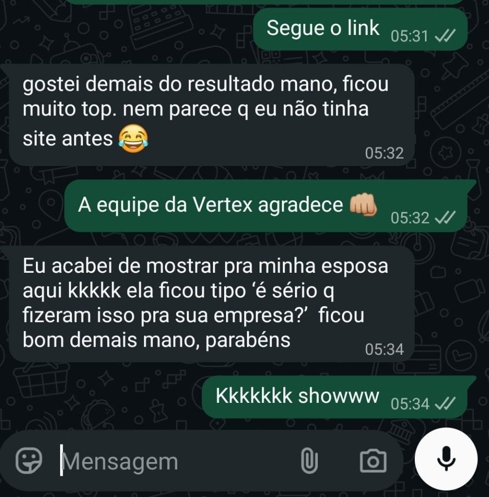 Depoimento Cliente Sem Site
