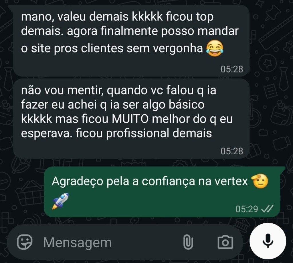 Depoimento Cliente Sem Vergonha